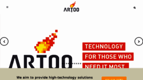 What Artoo.in website looked like in 2016 (7 years ago)