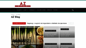 What Az-blog.com website looked like in 2016 (7 years ago)