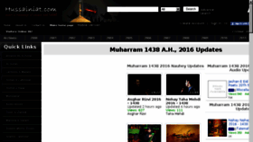 What Azadari.com website looked like in 2016 (7 years ago)