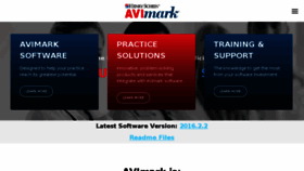 What Avimark.net website looked like in 2016 (7 years ago)