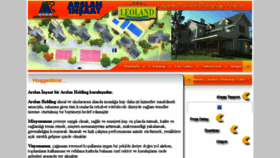 What Arslanholding.com.tr website looked like in 2016 (9 years ago)
