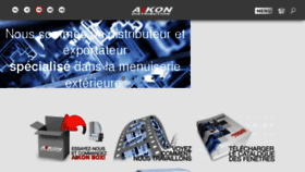 What Aikondistribution.fr website looked like in 2016 (7 years ago)