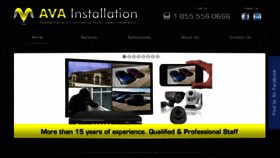 What Avainstallation.com website looked like in 2016 (7 years ago)