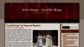 What Artsstage-seattlerage.com website looked like in 2016 (7 years ago)