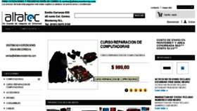 What Altatecmonterrey.com website looked like in 2016 (7 years ago)