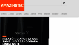 What Amazingtec.com.br website looked like in 2016 (7 years ago)