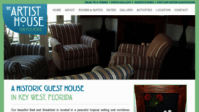 What Artisthouseonfleming.com website looked like in 2016 (7 years ago)