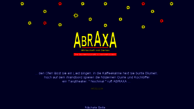 What Abraxa-hero.de website looked like in 2016 (7 years ago)