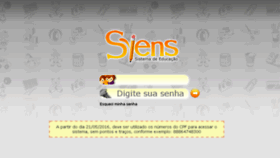 What Acesso-profissional-saojoaodelrei.sistemasyens.com.br website looked like in 2016 (7 years ago)