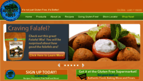 What Authenticfoods.com website looked like in 2016 (7 years ago)