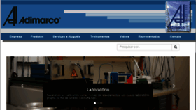 What Adimarco.com.br website looked like in 2016 (7 years ago)