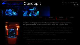 What Aquariumconcepts.com website looked like in 2016 (7 years ago)