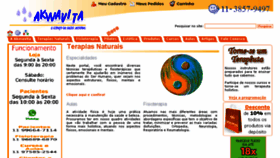What Akwavita.com.br website looked like in 2016 (7 years ago)