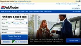 What Autotrader.de website looked like in 2016 (7 years ago)