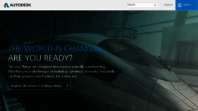 What Autodesk.net website looked like in 2016 (9 years ago)