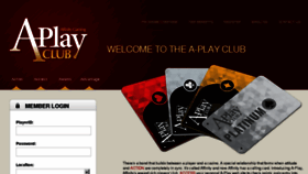What Aplayclub.com website looked like in 2016 (7 years ago)