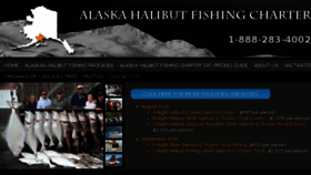 What Alaskahalibutfishingcharter.com website looked like in 2016 (7 years ago)