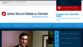What Applevalleymedicalcenter.com website looked like in 2016 (7 years ago)