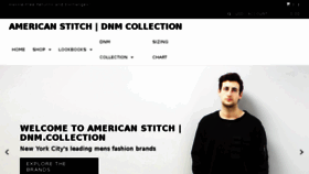 What Americanstitch.com website looked like in 2016 (7 years ago)