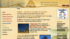 What Art-milano.com website looked like in 2016 (7 years ago)