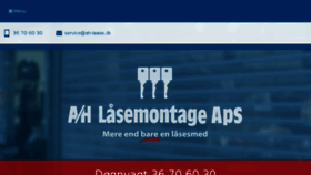 What Ah-laasemontage.dk website looked like in 2016 (7 years ago)