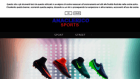 What Anaclericosport.it website looked like in 2016 (7 years ago)