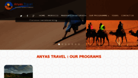 What Anyastravel.com website looked like in 2016 (7 years ago)