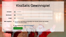 What Advent.kisssalis.de website looked like in 2016 (7 years ago)