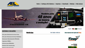 What Ael.com.br website looked like in 2016 (7 years ago)