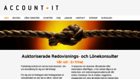 What Accountit.se website looked like in 2016 (7 years ago)