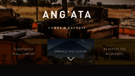 What Angatacamps.com website looked like in 2016 (7 years ago)