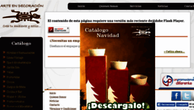 What Arteendecoracion.com.mx website looked like in 2016 (7 years ago)