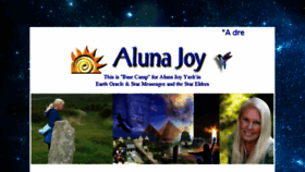 What Alunajoy.com website looked like in 2016 (7 years ago)