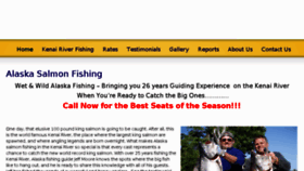 What Alaska-salmon-fishing-king.com website looked like in 2016 (7 years ago)