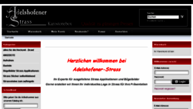What Adelshofener-strass.de website looked like in 2016 (7 years ago)