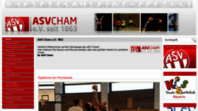 What Asv-cham.de website looked like in 2016 (7 years ago)