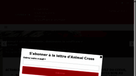 What Animal-cross.org website looked like in 2016 (7 years ago)