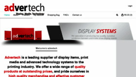 What Adver-tech.co.za website looked like in 2016 (7 years ago)