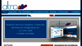 What Altrasoluciones.com website looked like in 2016 (7 years ago)