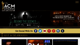 What Acmawards.com website looked like in 2016 (7 years ago)