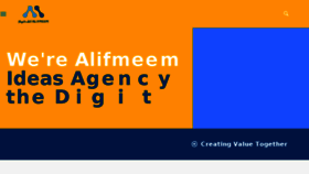 What Alifmeem.com website looked like in 2016 (7 years ago)