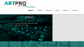 What Artpro-cppe.com website looked like in 2016 (7 years ago)