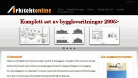 What Arkitektonline.com website looked like in 2016 (7 years ago)