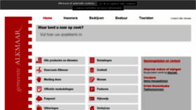 What Alkmaar.nl website looked like in 2016 (7 years ago)
