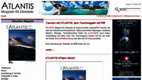 What Atlantis-magazin.de website looked like in 2016 (7 years ago)