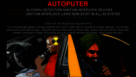 What Autoputer.com website looked like in 2016 (7 years ago)