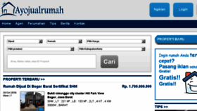 What Ayojualrumah.com website looked like in 2016 (7 years ago)