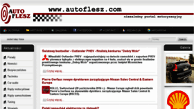 What Autoflesz.com website looked like in 2016 (7 years ago)