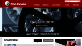 What Atomdynamic.gr website looked like in 2016 (7 years ago)