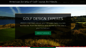 What Asgca.org website looked like in 2016 (7 years ago)
